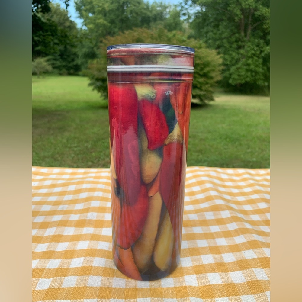 Realistic Jar of Peppers Tumbler